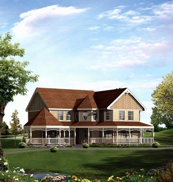 House Plan 86938 Elevation