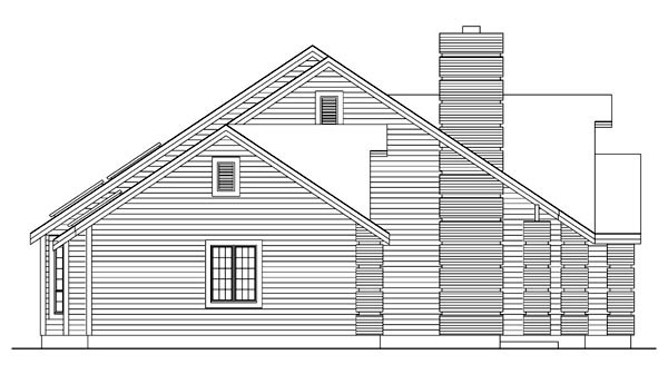 Contemporary, Ranch Plan with 2563 Sq. Ft., 3 Bedrooms, 2 Bathrooms, 2 Car Garage Picture 2