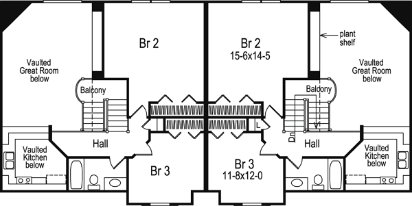 Country Traditional Level Two of Plan 86954