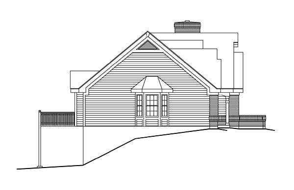 Bungalow, Country, Craftsman, Ranch, Traditional Plan with 2913 Sq. Ft., 3 Bedrooms, 2 Bathrooms, 2 Car Garage Picture 2