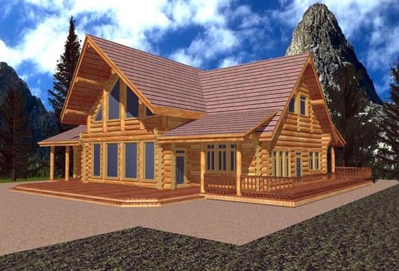 House Plan 87011 Elevation