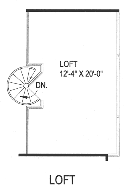 House Plan 87032 Second Level Plan