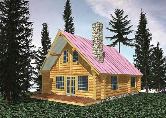 House Plan 87070 Elevation