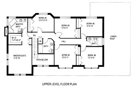 Traditional Level Two of Plan 87076