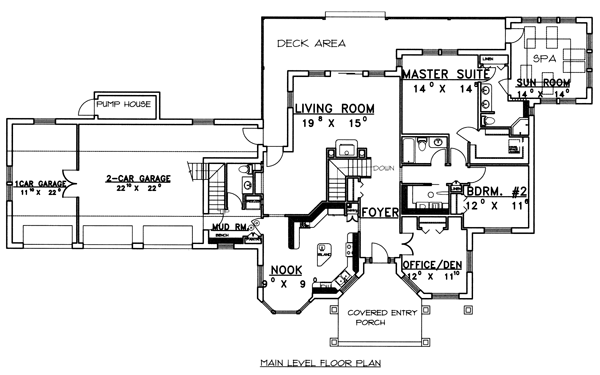 Traditional Level One of Plan 87081