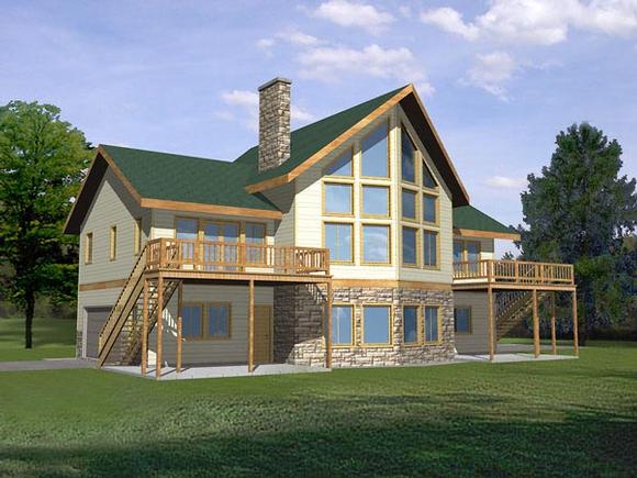 House Plan 87104 Elevation