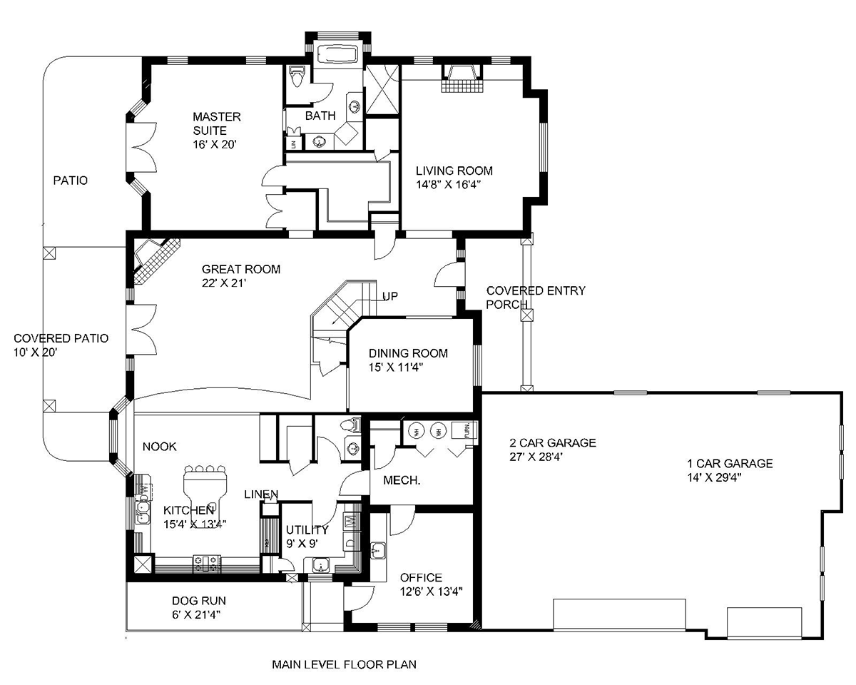 Traditional Level One of Plan 87113