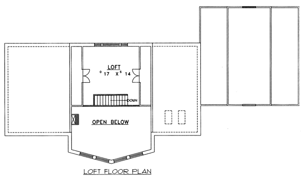 One-Story Traditional Level Two of Plan 87118