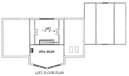 House Plan 87118 Second Level Plan