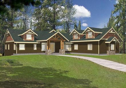 House Plan 87122 Elevation