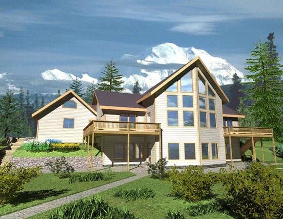 House Plan 87127 Elevation