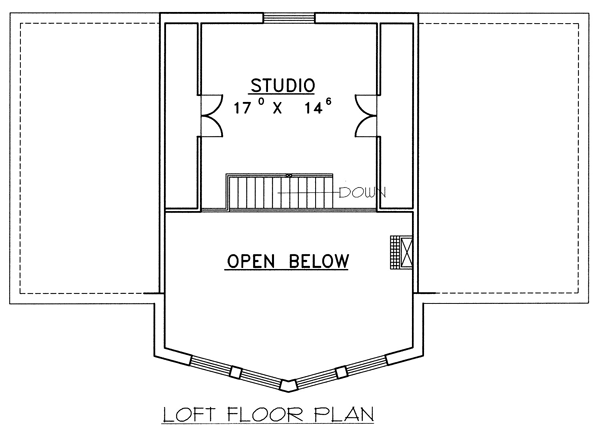 Contemporary Level Two of Plan 87129