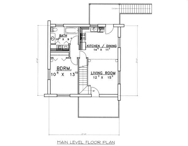 Log Narrow Lot Level One of Plan 87148