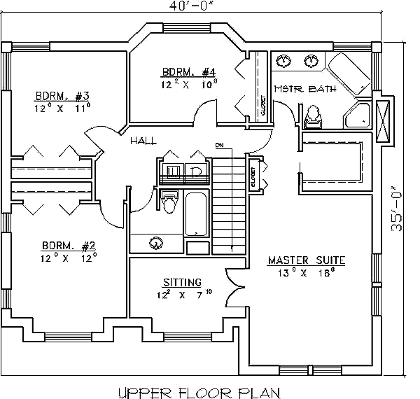 Traditional Level Two of Plan 87152