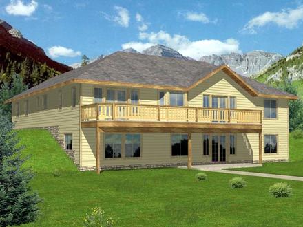 House Plan 87180 Elevation