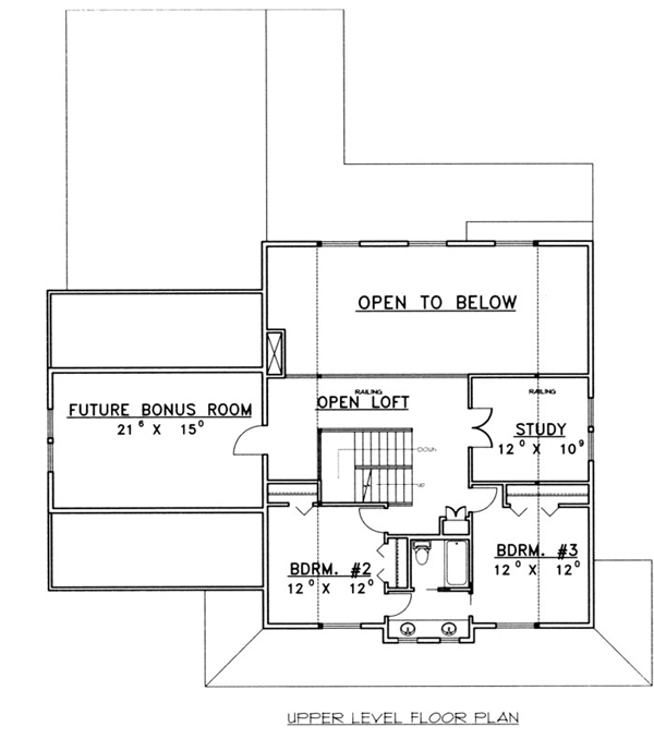 Traditional Level Two of Plan 87184