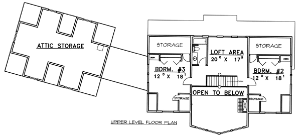 Contemporary Level Two of Plan 87204