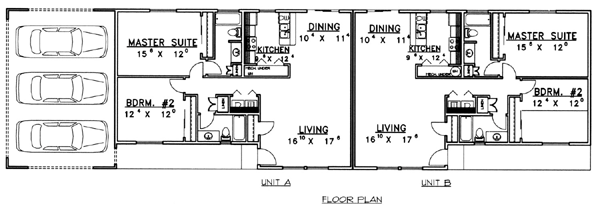 Ranch Level One of Plan 87212