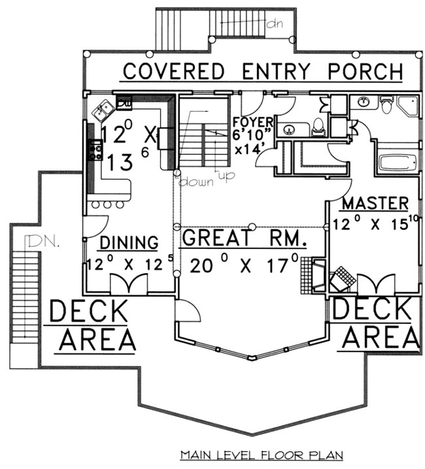 Traditional Level One of Plan 87221