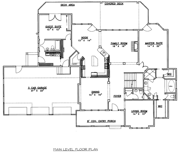 European Traditional Level One of Plan 87238