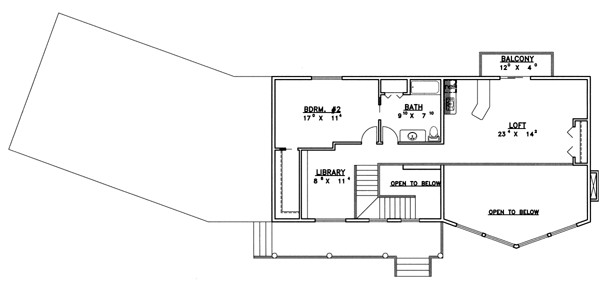 Contemporary Level Two of Plan 87240