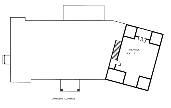 Ranch Level Two of Plan 87256