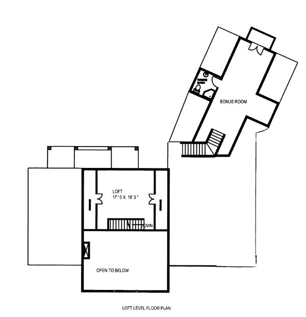 Contemporary Level Two of Plan 87268