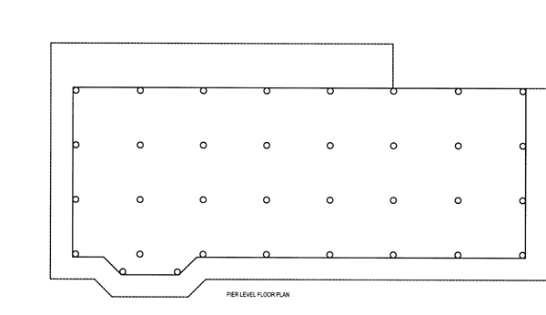 Traditional Lower Level of Plan 87274