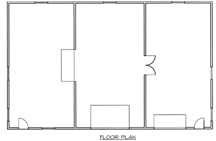 Garage Plan 87275 - 3 Car Garage First Level Plan