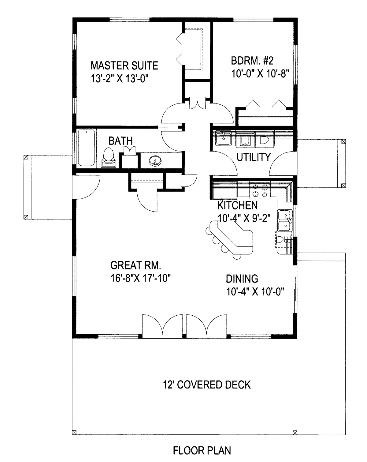 Narrow Lot One-Story Ranch Level One of Plan 87278