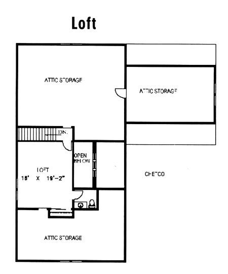 Contemporary Level Two of Plan 87285