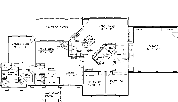 Traditional Level One of Plan 87290