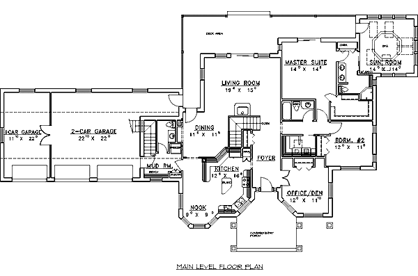 Traditional Level One of Plan 87294