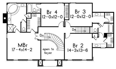 Colonial Level Two of Plan 87305