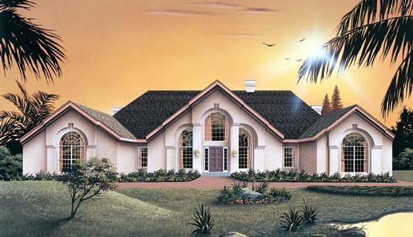 House Plan 87308 Elevation