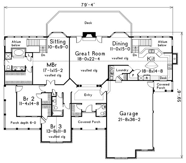 Traditional Level One of Plan 87310