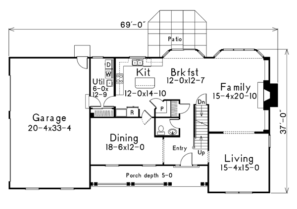 Country Level One of Plan 87315