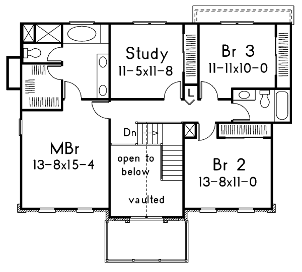 Colonial Level Two of Plan 87321