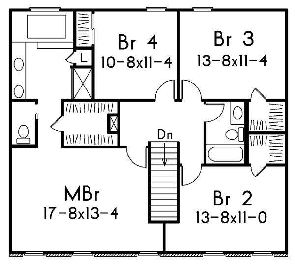 Colonial Level Two of Plan 87325
