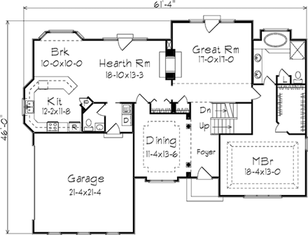 First Level Plan