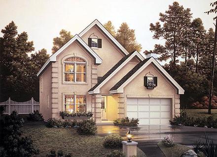 House Plan 87342 Elevation