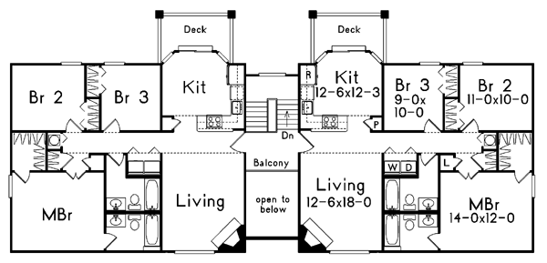 Mediterranean Level Two of Plan 87349