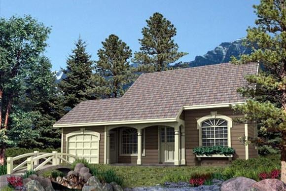 House Plan 87361 Elevation