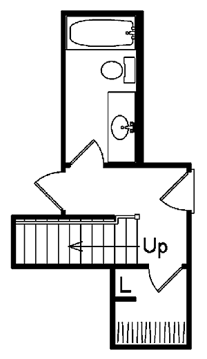 One-Story Traditional Lower Level of Plan 87362