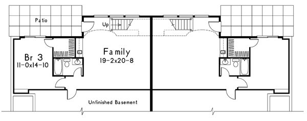 Country Lower Level of Plan 87385
