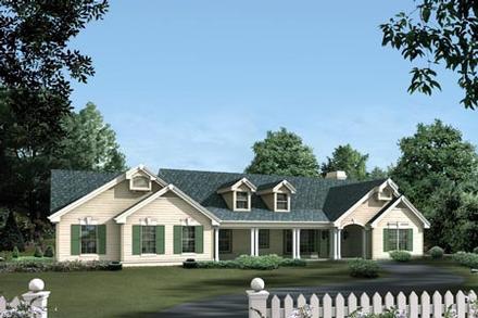 House Plan 87387 Elevation