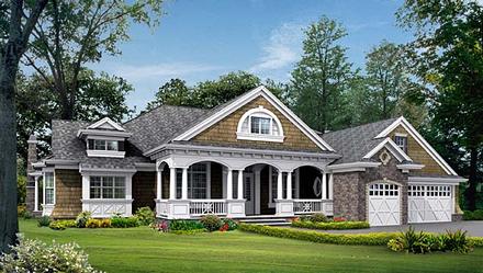 Cottage Country Elevation of Plan 87401