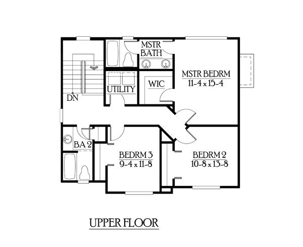 Traditional Level Two of Plan 87413