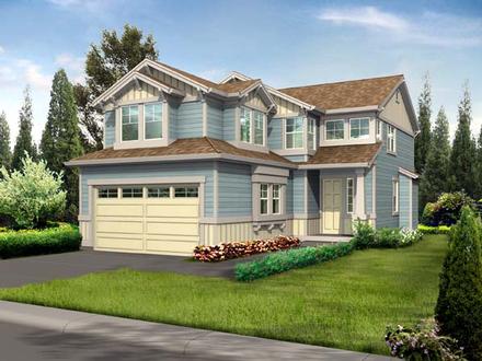 House Plan 87416 Elevation