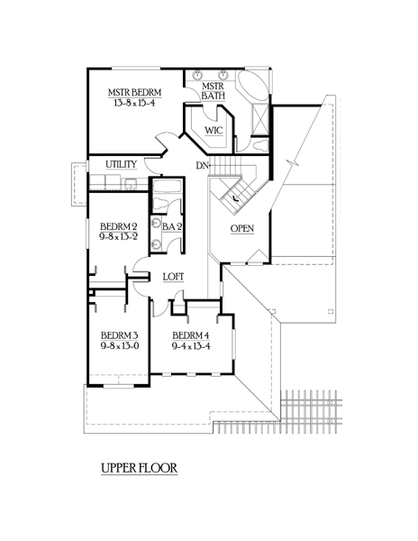 Country Craftsman Level Two of Plan 87420